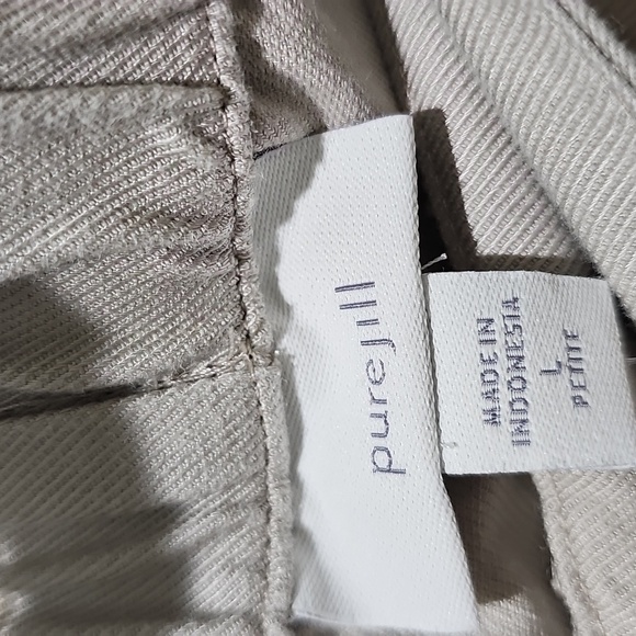 J. Jill Pumice Chinos Relaxed Fit Sz LP - Picture 4 of 5